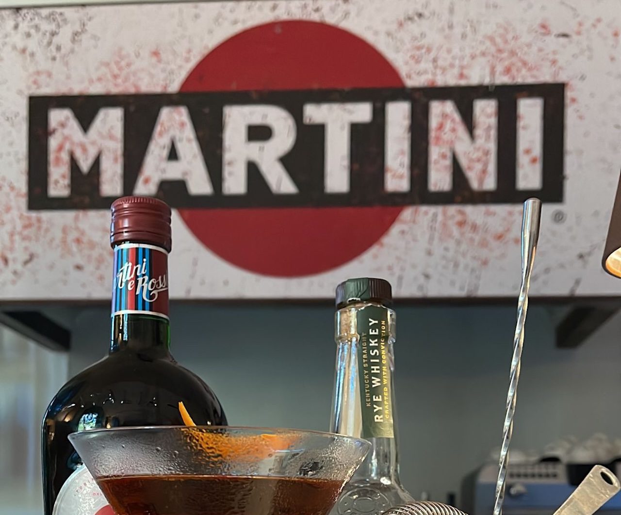 Bar Martini per la collaborazione con un partner di eccellenza nella mixology