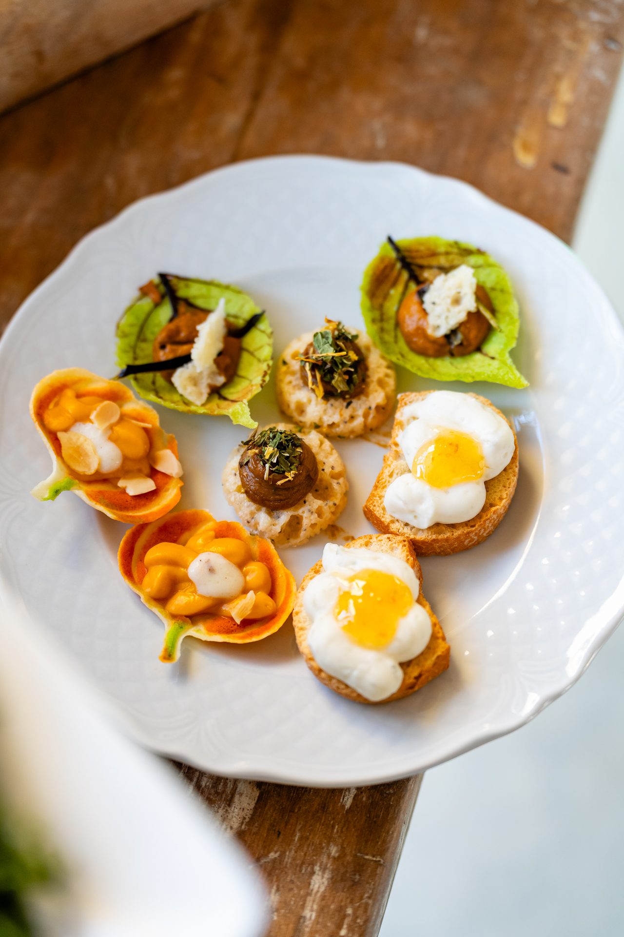 Food styling di finger food per evento corporate