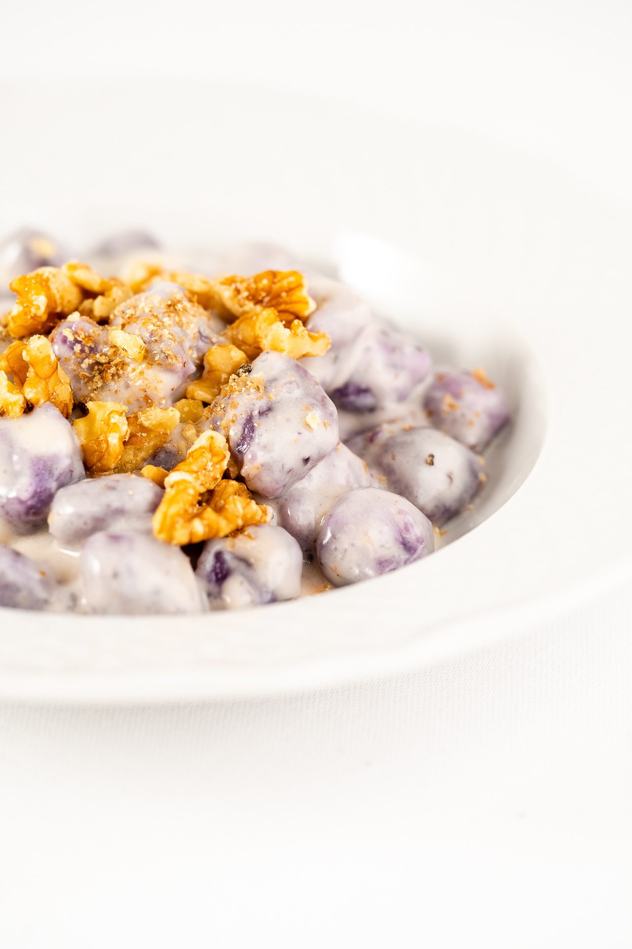 Gnocchetti con crumble salato