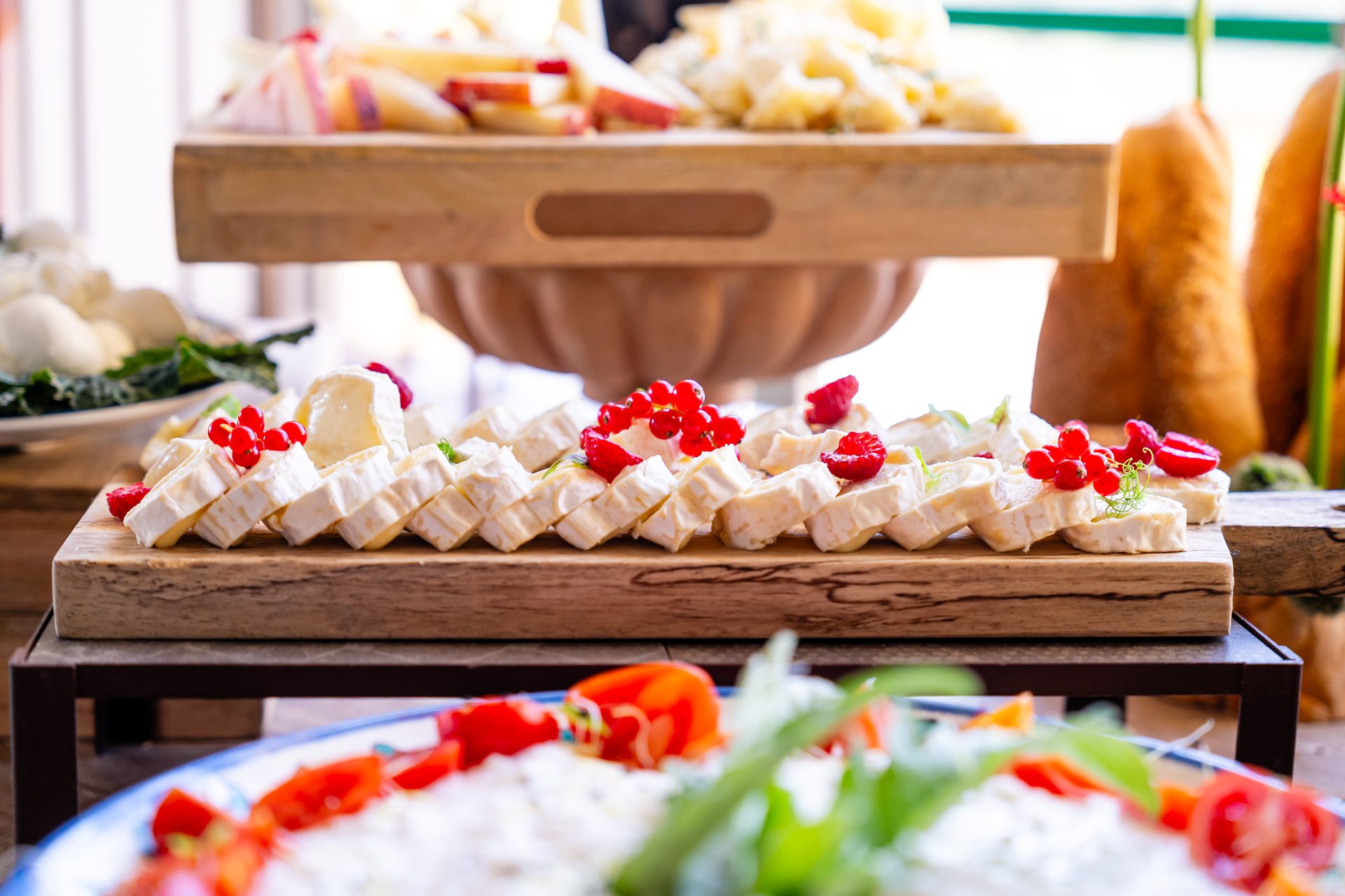 Allestimento food per evento aziendale